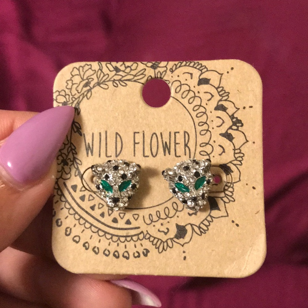 Jaguar Diamond Earrings
